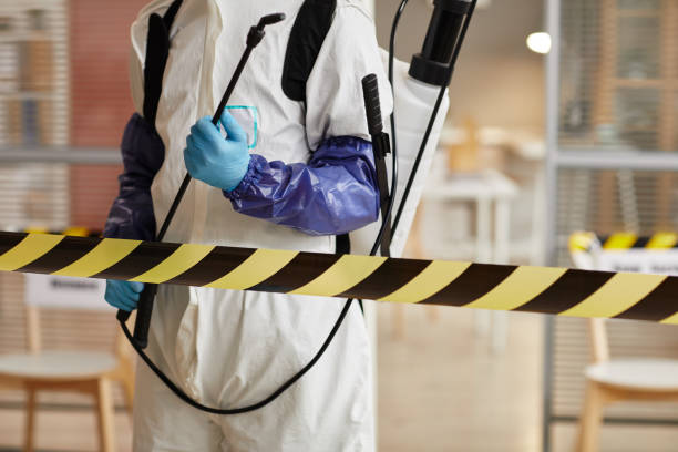Professional Biohazard Cleanup technician working in Peru, NE
